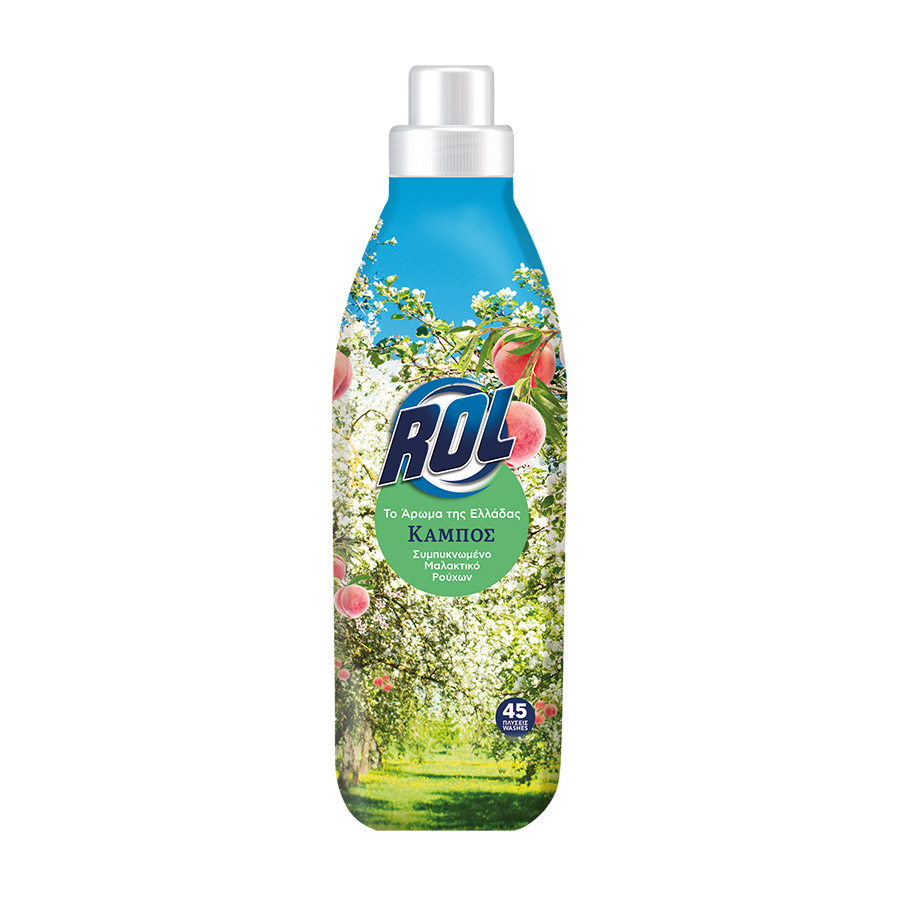 Rol Συμπυκνωμένο Μαλακτικό Ρούχων Κάμπος 45mez. 900ml.