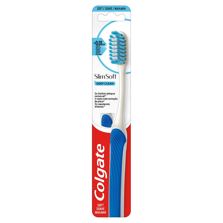 Colgate Οδοντόβουρτσα Slim Ultra Compact Head Μαλακή