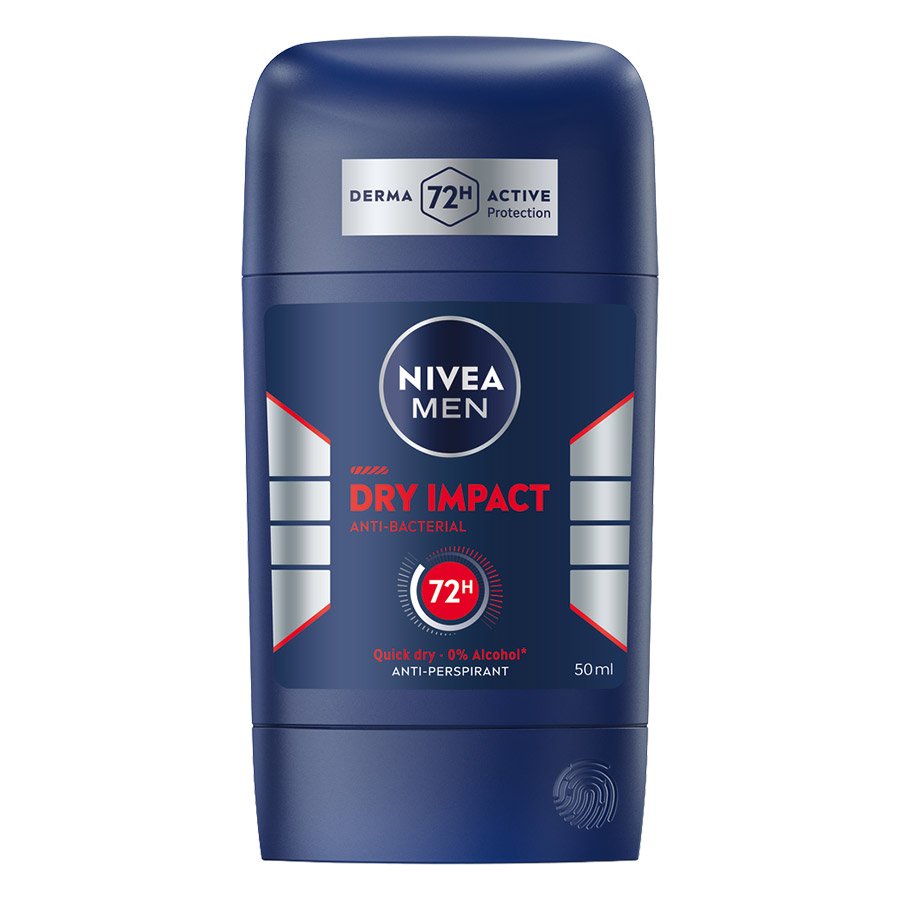 Nivea Men Dry Impact Αποσμητικό Stick 50ml.