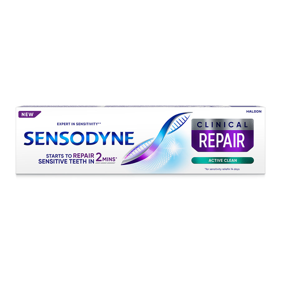 Sensodyne Clinical Repair Οδοντόκρεμα Active Clean 75ml.