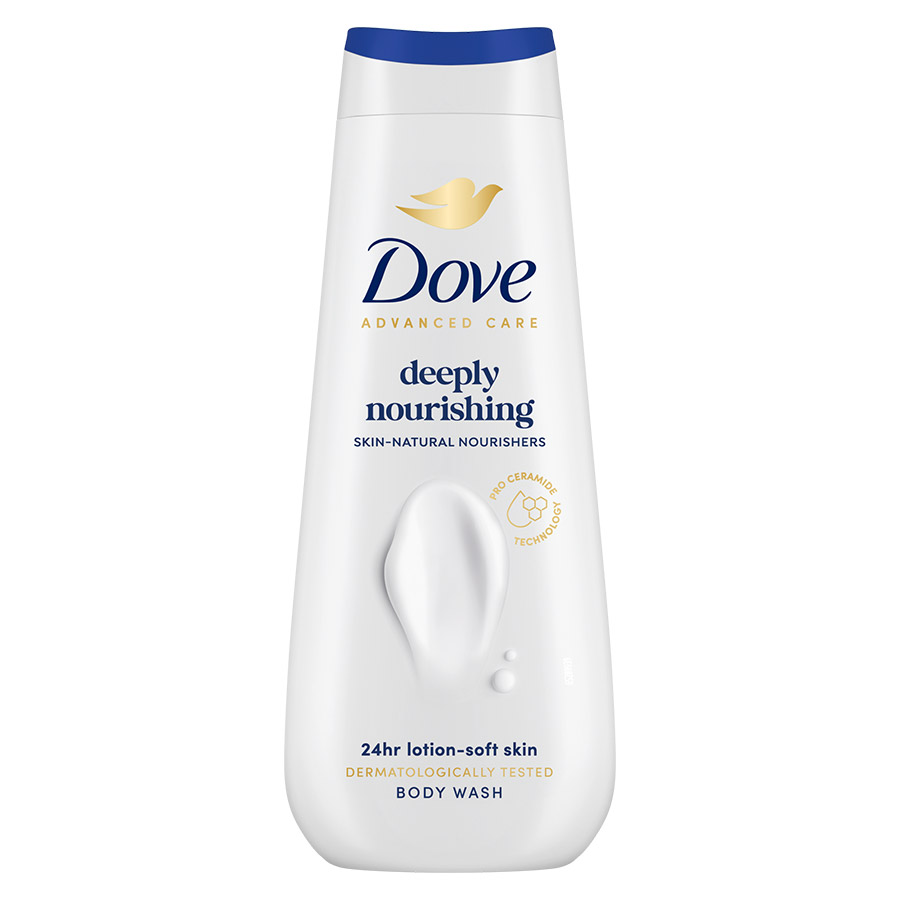 Dove Advanced Care Αφρόλουτρο Deeply Nourishing 600ml.