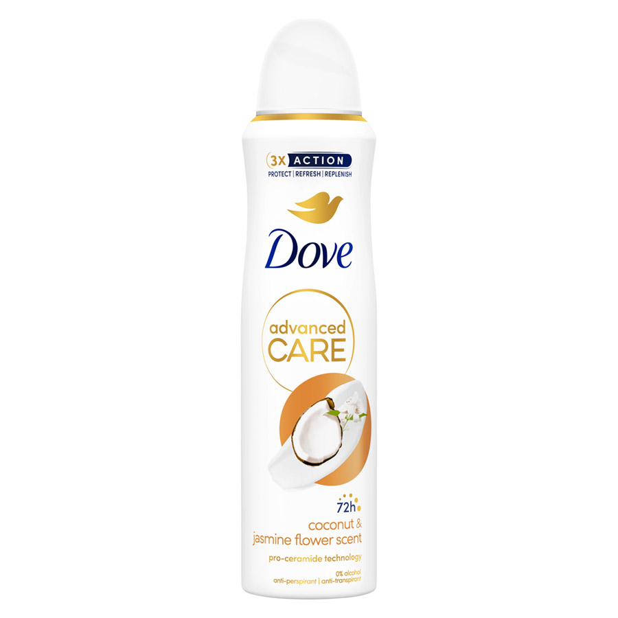 Dove Advanced Coconut Αποσμητικό Σπρέι 150ml.