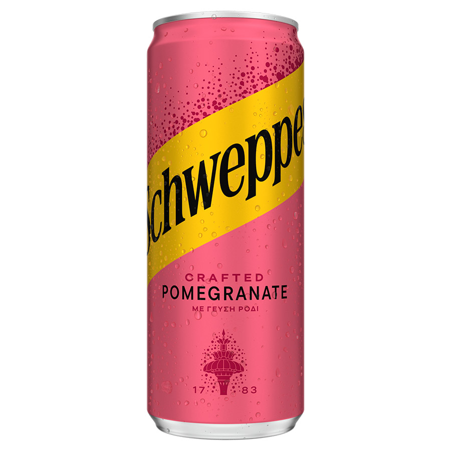 Schweppes Αναψυκτικό Pomegranate 330ml.