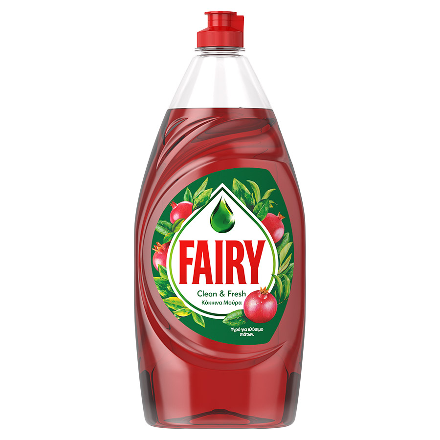 Fairy Clean & Fresh  Υγρό Απορρυπαντικό Πιάτων Floral 900ml.