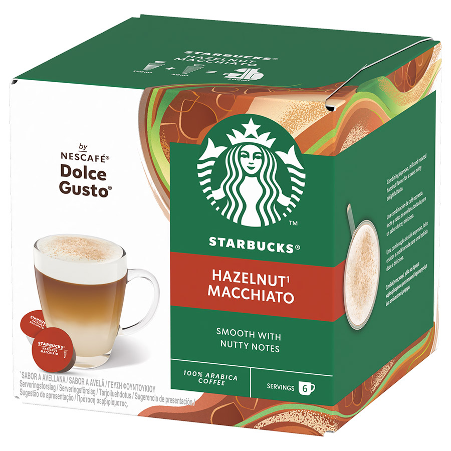 Starbucks Καφές Macchiato Hazelnut 123γρ.