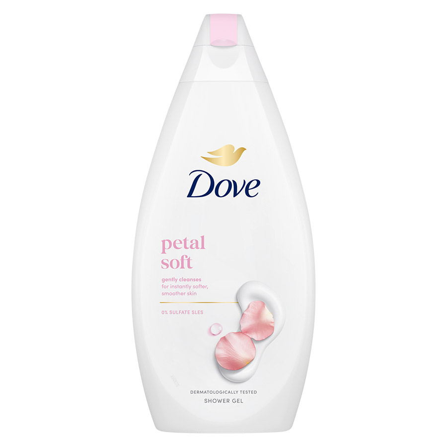 Dove Αφρόλουτρο Petal Soft 450ml.
