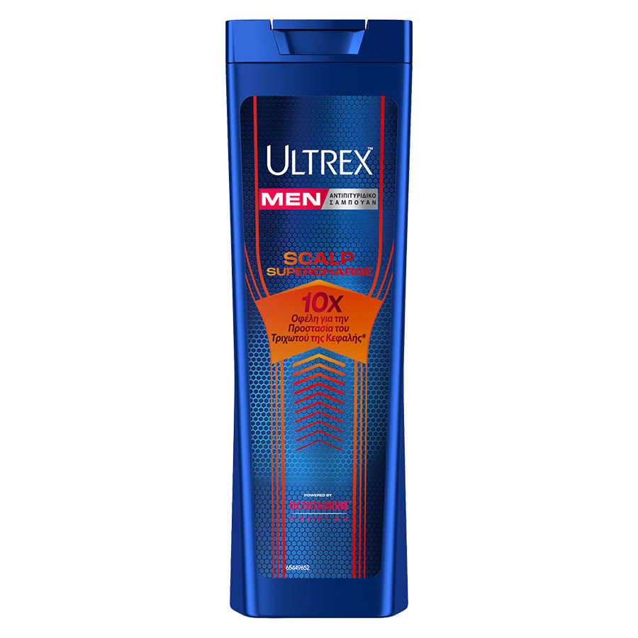Ultrex Men Σαμπουάν Scalp Supercharge 360ml.