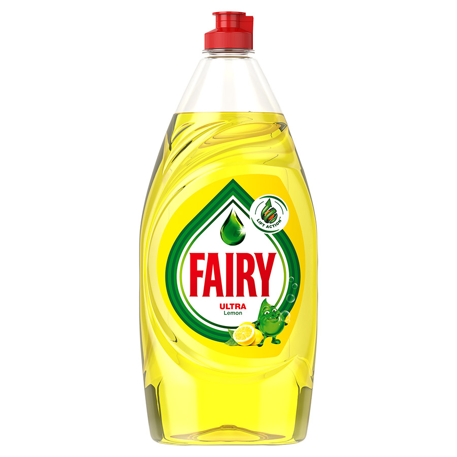 Fairy Ultra  Υγρό Απορρυπαντικό Πιάτων Λεμόνι 900ml.