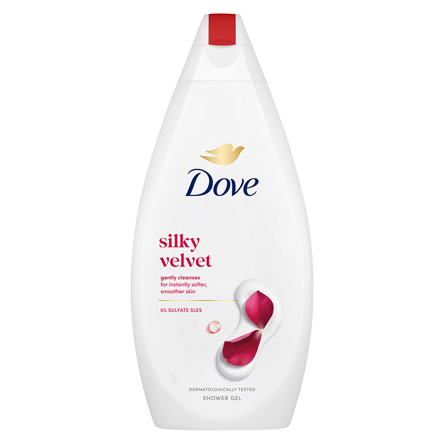 Dove Αφρόλουτρο Silky Velvet 450ml.