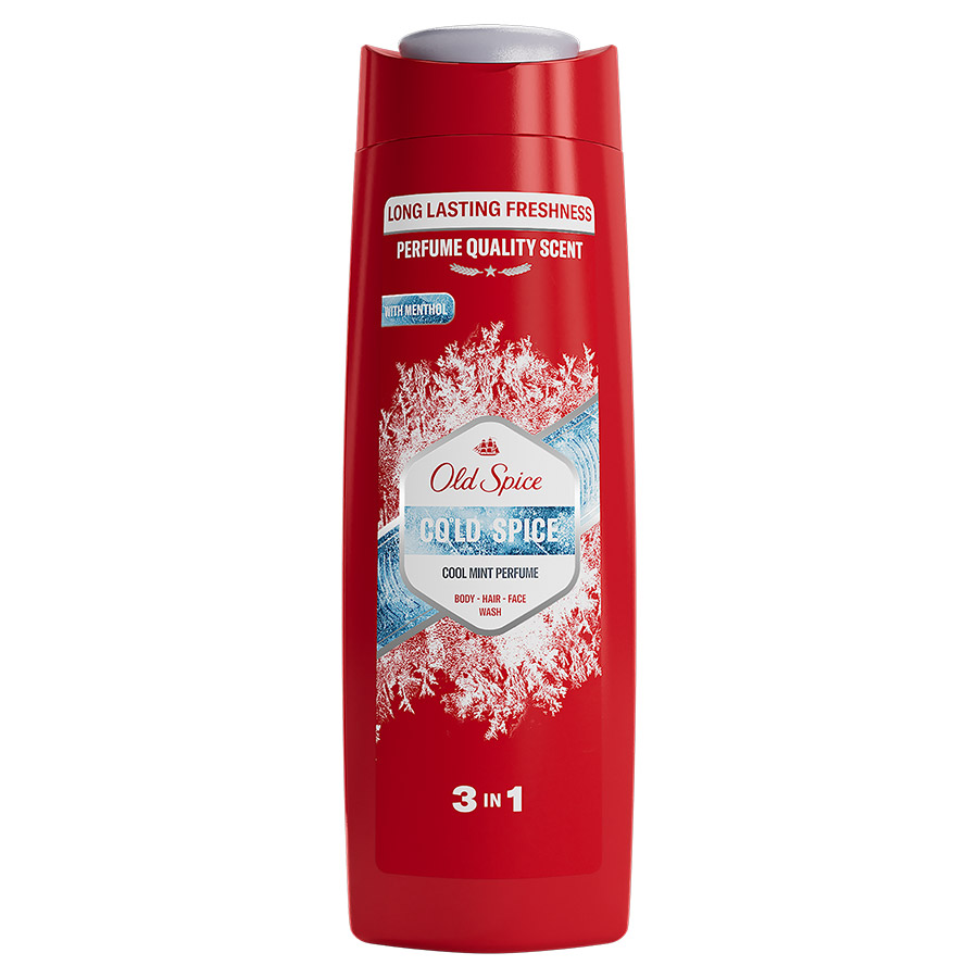 Old Spice Cold Spice Αφρόλουτρο 400ml.