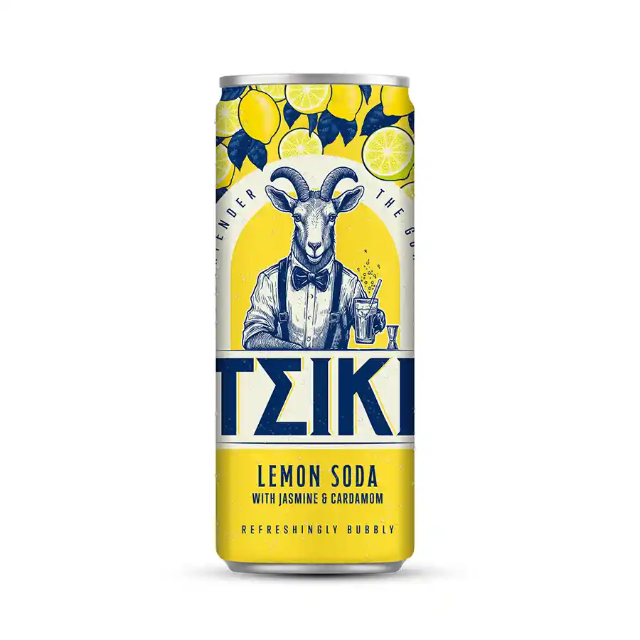Τσίκι Σόδα Λεμόνι 6x330ml.