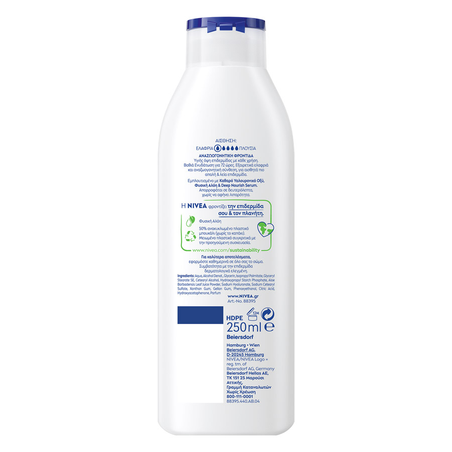 Nivea Body Aloe & Hydration Λοσιόν Σώματος 250ml.