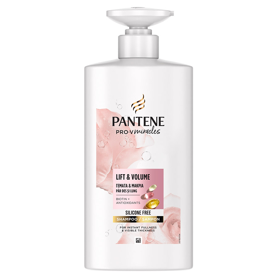 Pantene Pro-V Σαμπουάν Rose Water Lift & Volume 500ml.