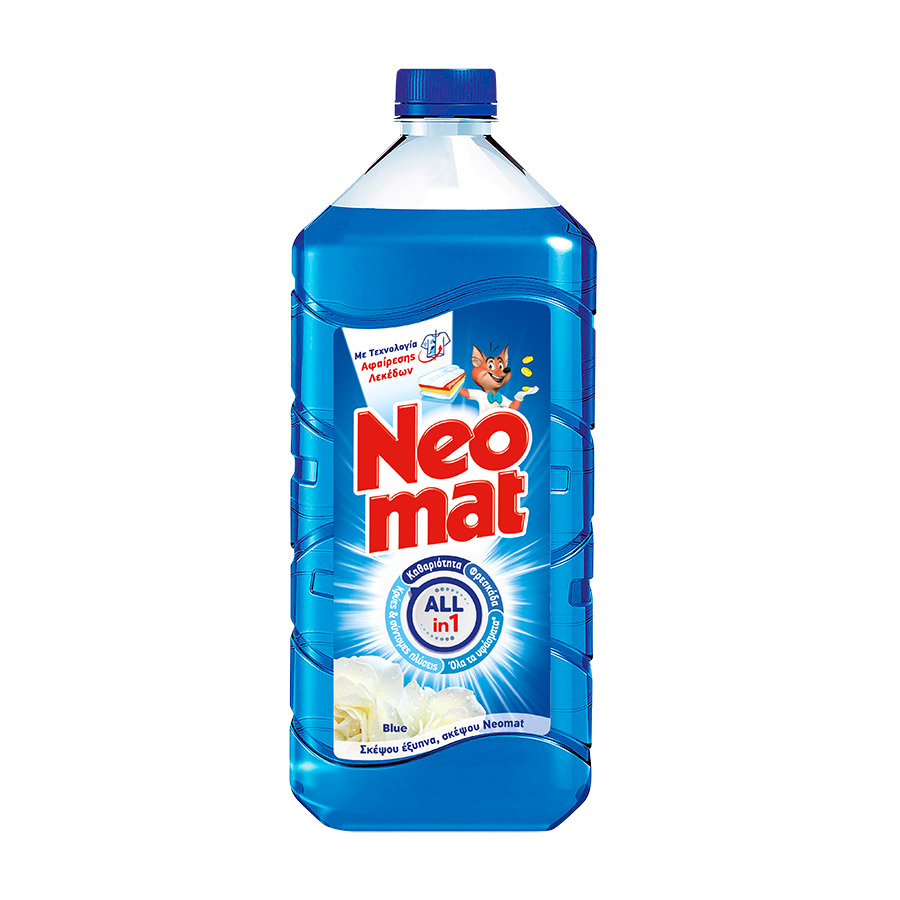 Neomat Eco Υγρό Απορρυπαντικό Πλυντηρίου Ρούχων Μπλε 38mez. 1,71lt.
