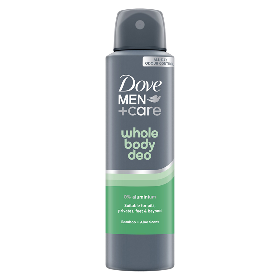 Dove Men+ Care Αποσμητικό Whole Body Deo Spray Βamboo & Aloe 150ml.