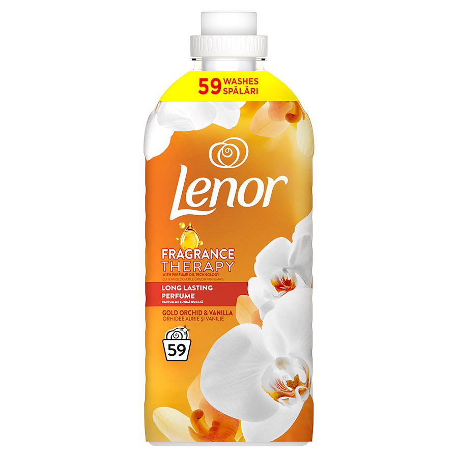 Lenor Joy Συμπυκνωμένο Μαλακτικό Ρούχων Gold Orchid 59mez. 1,239lt.