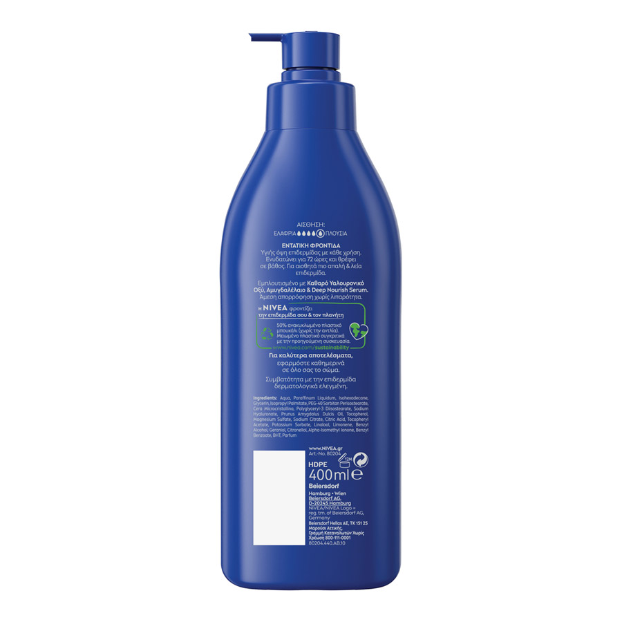 Nivea Γαλάκτωμα Σώματος Rich Nourishing 400ml.