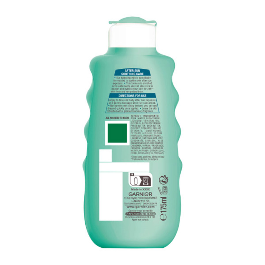 L'oreal Garnier Ambre Solaire After Sun Γαλάκτωμα 175ml.