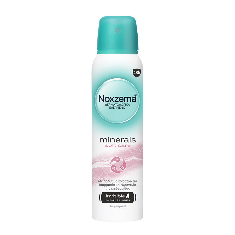 Noxzema Αποσμητικό Σπρέι Mineral Soft Care 150ml.