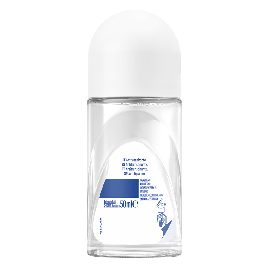 Nivea Black & White Authentic Αποσμητικό Roll-On 50ml.