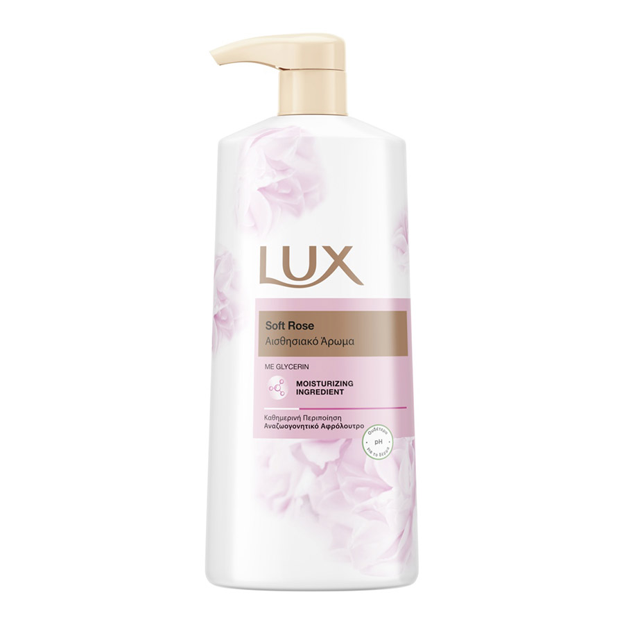 Lux Αφρόλουτρο Soft Rose 600ml.