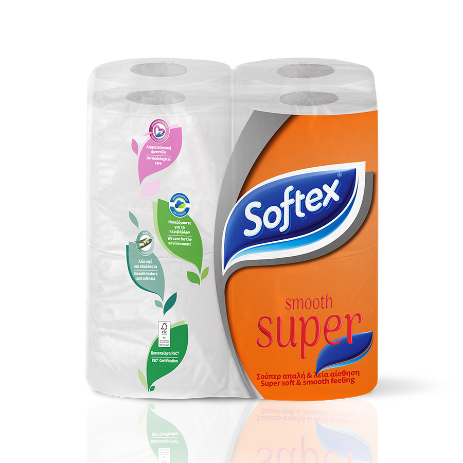 Softex Χαρτί Υγείας Super 8τεμ.
