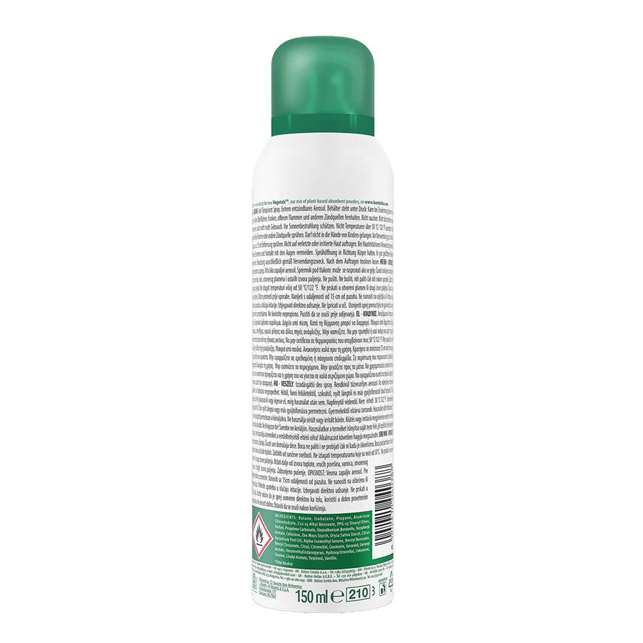 Borotalco Αποσμητικό Σπρέι Original 150ml.