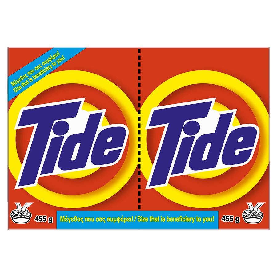 Tide Zk Απορρυπαντικό Ρούχων Σκόνη Για Πλύσιμο Στο Χέρι 910γρ.