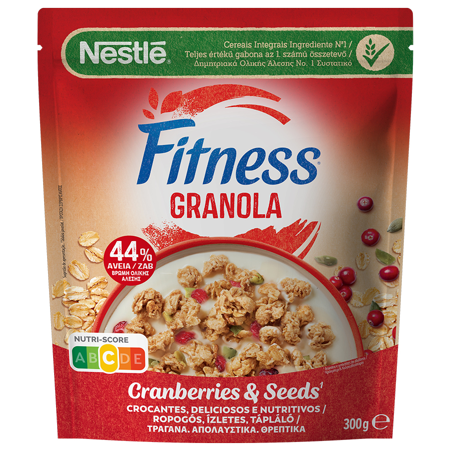 Nestle Fitness Granola Cranberry 300γρ.