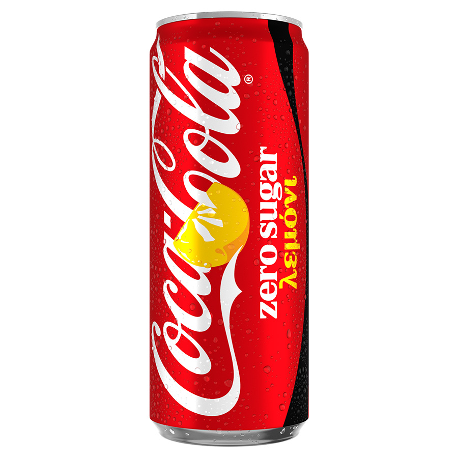 Coca Cola Zero Lemon 330ml.