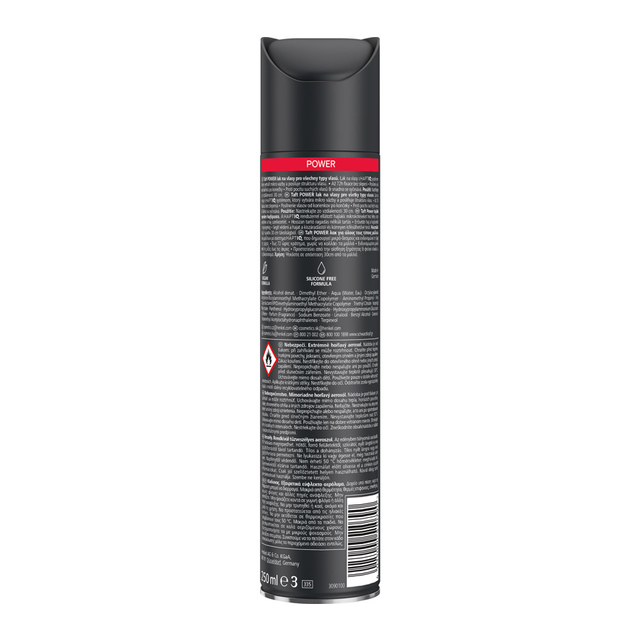 Schwarzkopf Taft Λακ Power HL5 250ml.