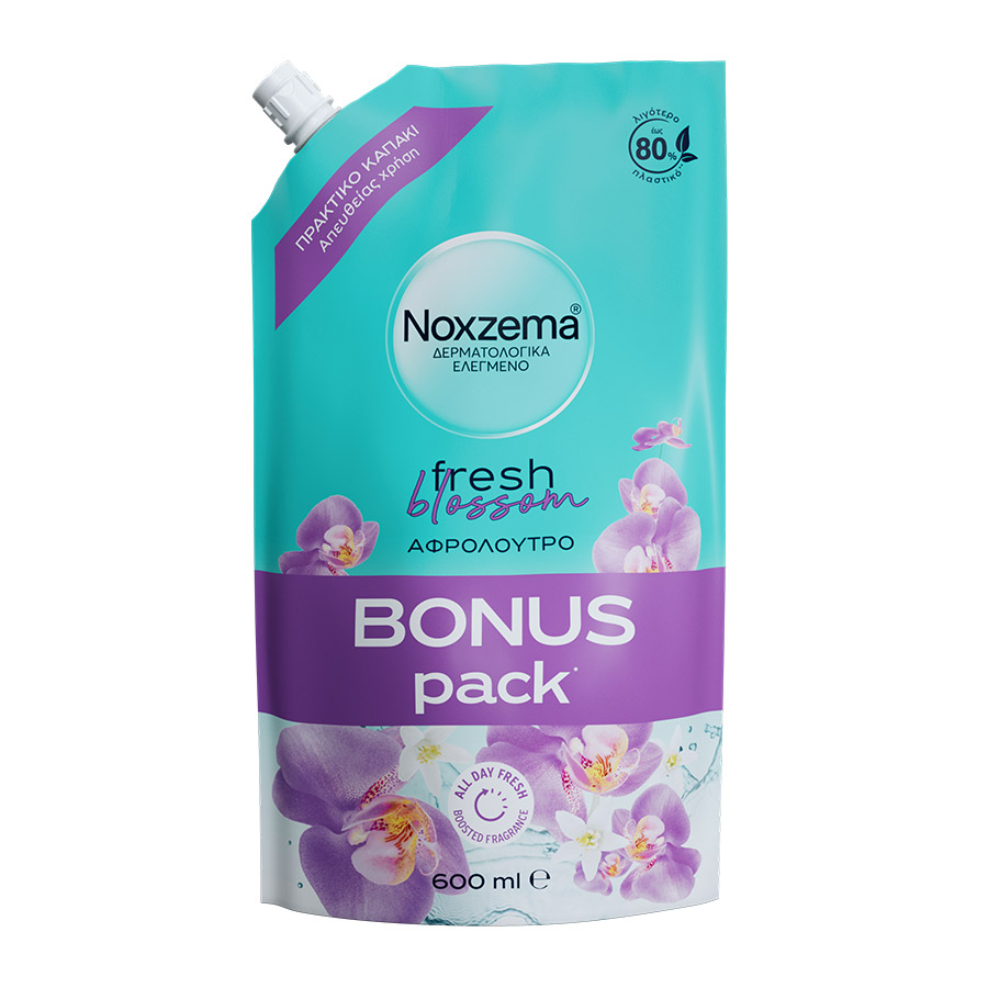 Noxzema Αφρόλουτρο Fresh Blossom 600ml.
