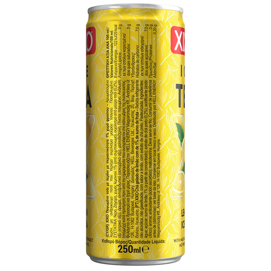 Xixo Κρύο Τσάι Λεμόνι 250ml.