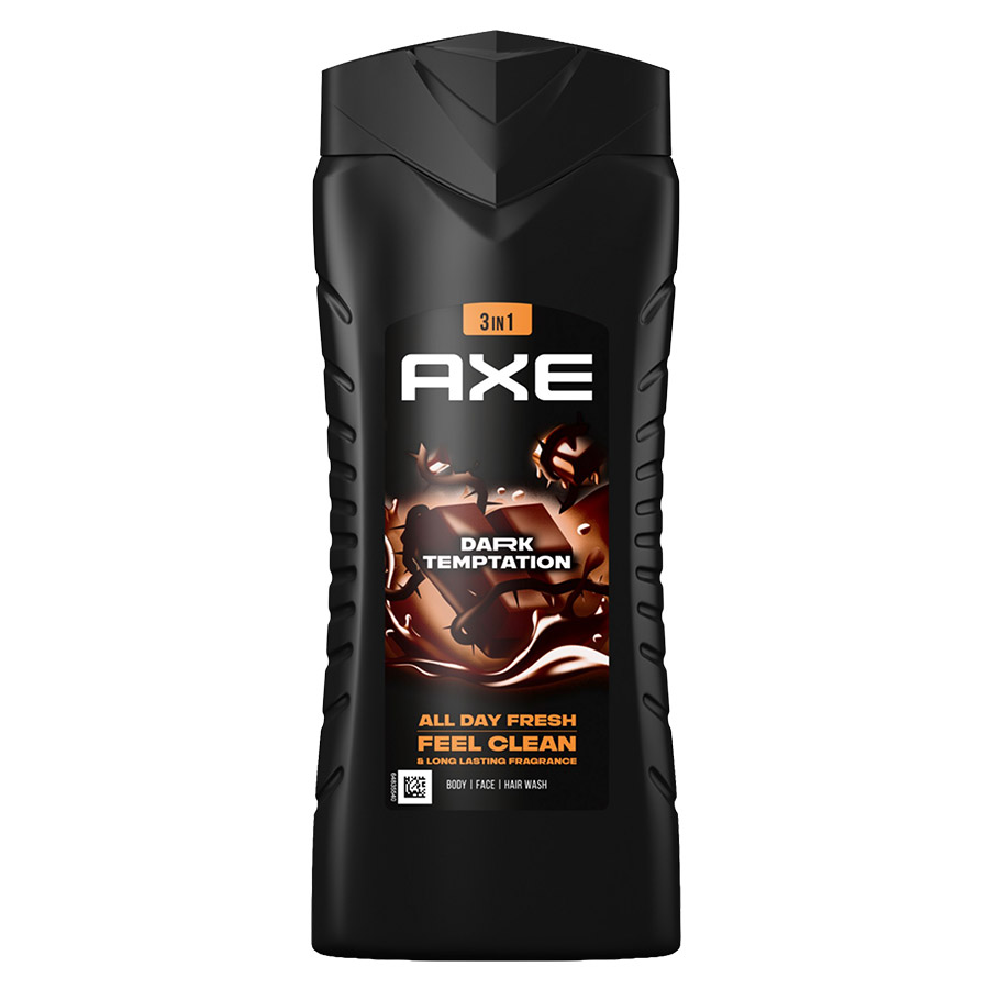 Axe Αφρόλουτρο Dark Temptation 400ml.
