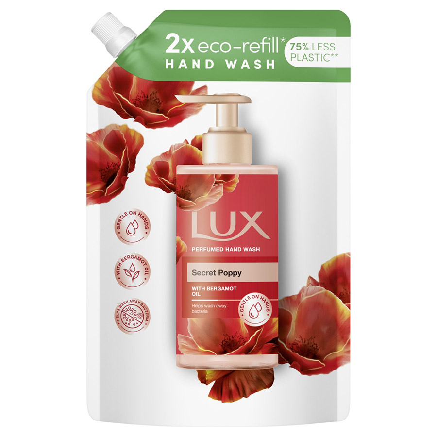 Lux Κρεμοσάπουνο Secret Poppy Ανταλλακτικό 750ml.