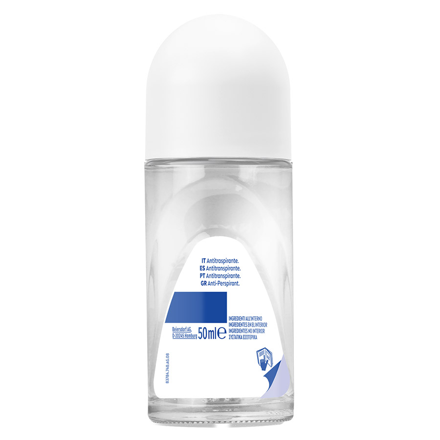 Nivea Black & White Invisible Silky Smooth Αποσμητικό Roll-On 50ml.