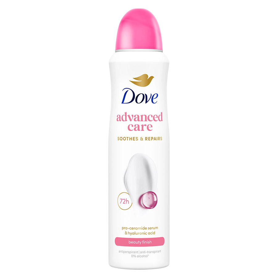 Dove Αποσμητικό Σπρέι Advanced Care Beauty Finish 150ml.