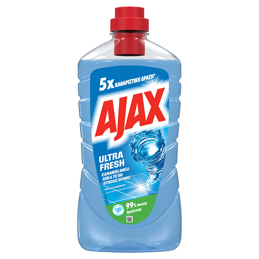 Ajax Ultra 7 Υγρό Καθαριστικό Blue Fresh 1lt.