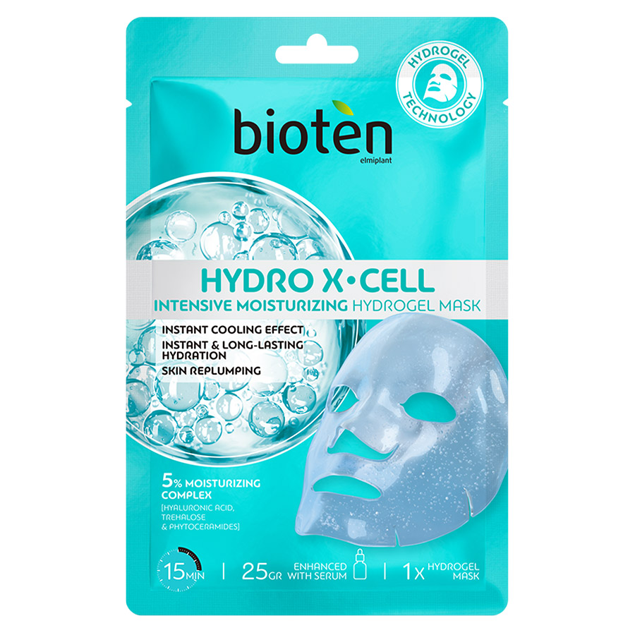 Bioten Hydro X-Cell Μάσκα Προσώπου Hydrogel 1τεμ.
