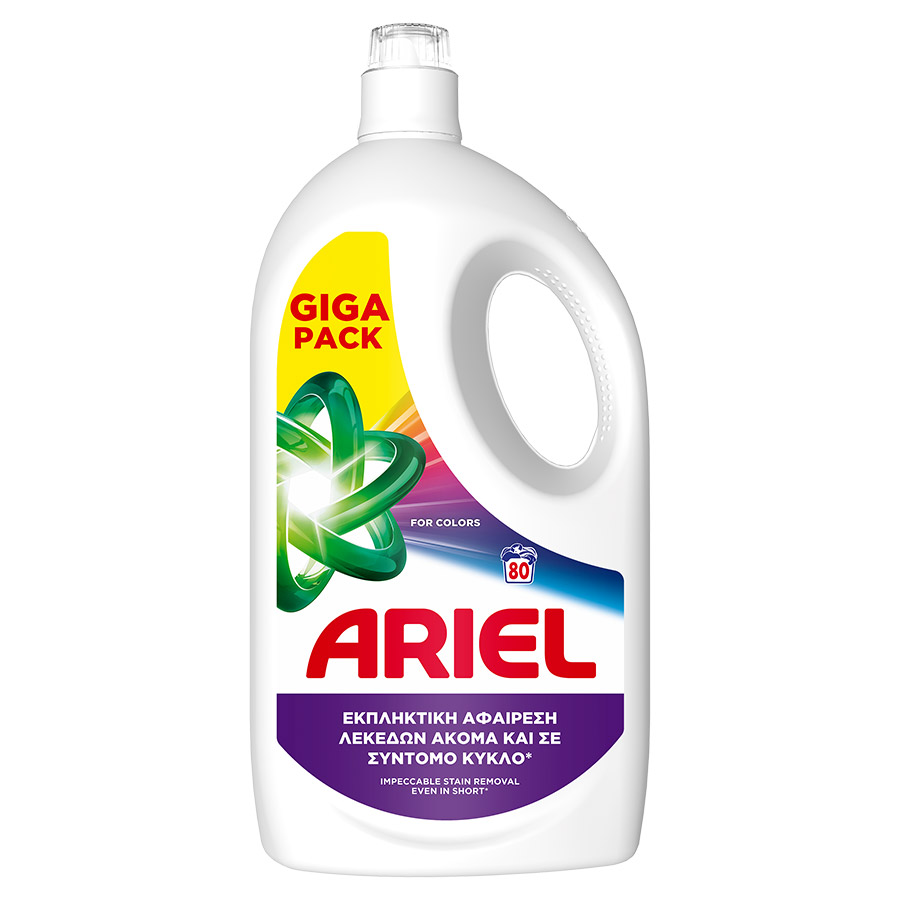 Ariel Color Υγρό Απορρυπαντικό Πλυντηρίου Ρούχων 80mez. 3,6lt.