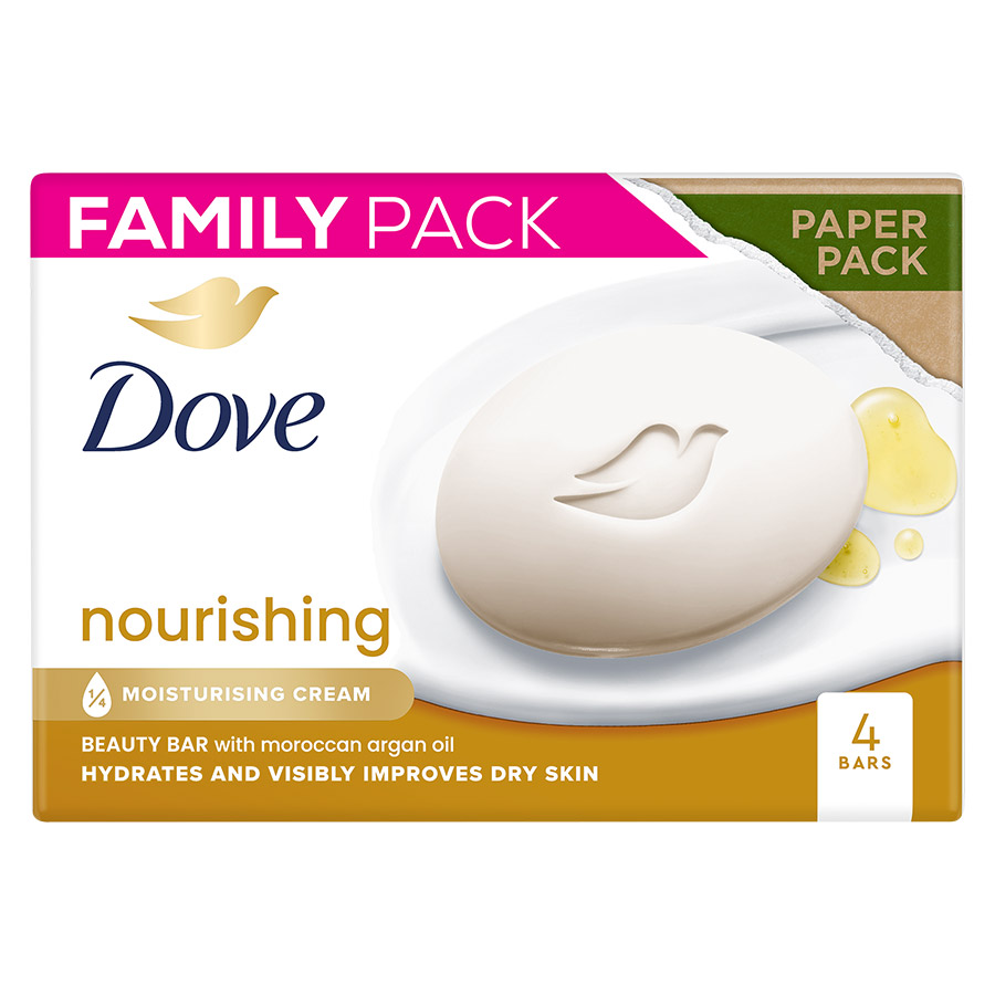 Dove Σαπούνι Argan Oil 4x90γρ.