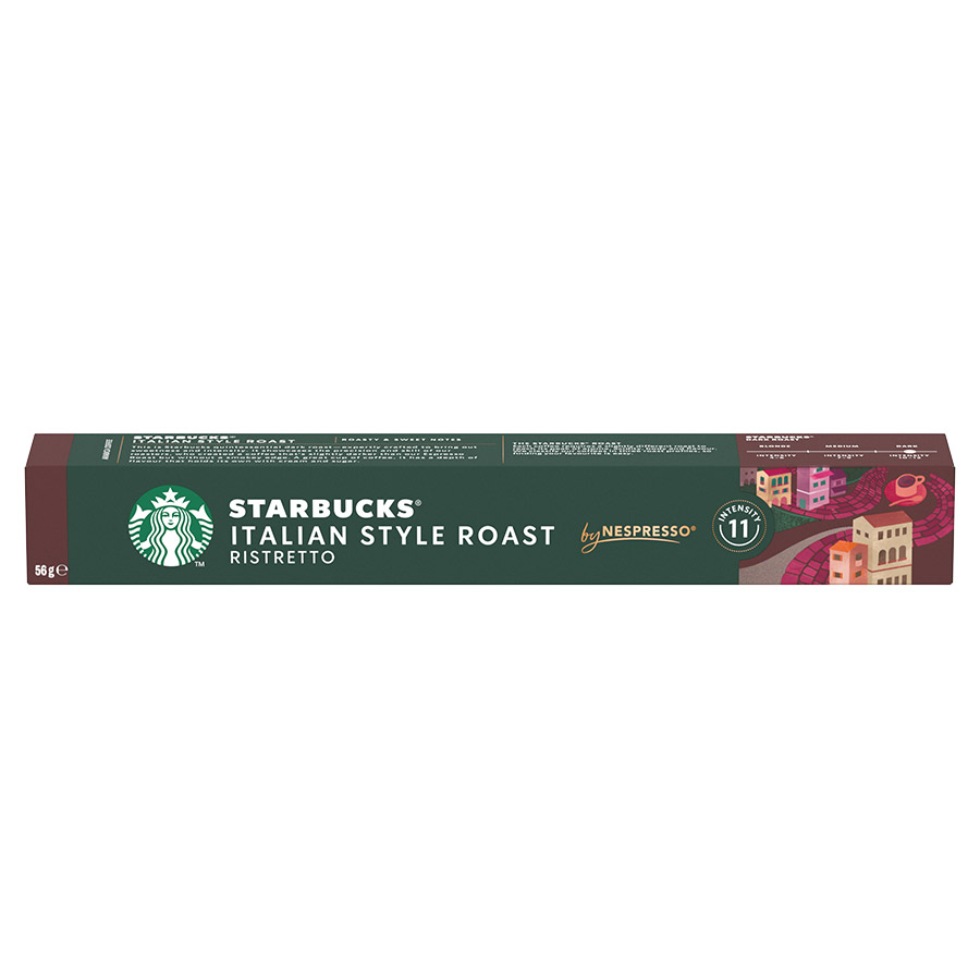 Starbucks Καφές Espresso Italian Roast Σε Κάψουλες 10τεμ. 56γρ.