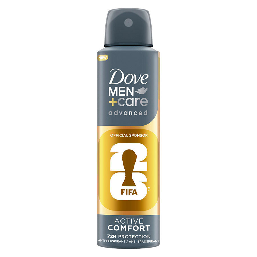 Dove Men+ Care Αποσμητικό Σπρέι Advanced Active Comfort 150ml.