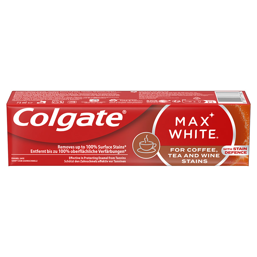 Colgate Max White Οδοντόκρεμα Coffee 75ml.