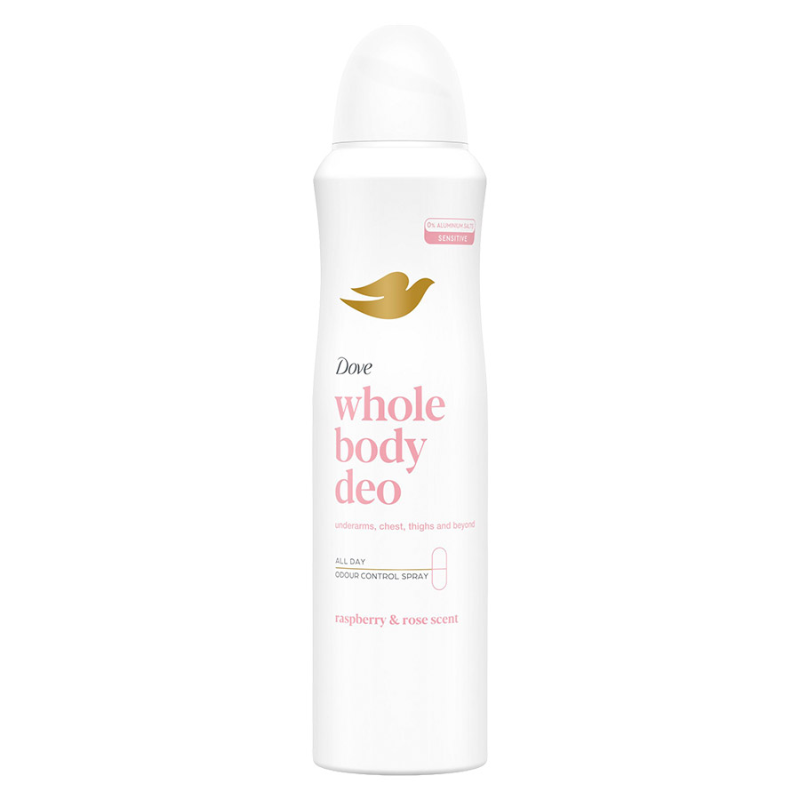 Dove Αποσμητικό Σπρέι Whole Body Raspberry 150ml.
