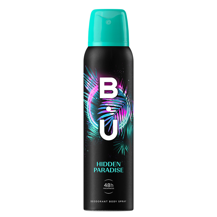 B.U. Αποσμητικό Σπρέι Hidden Paradise 150ml.