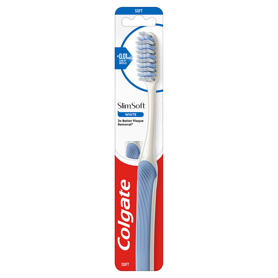 Colgate Whitening Οδοντόβουρτσα Slim Μαλακή