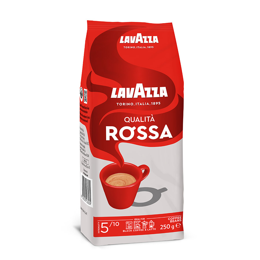 Lavazza Qualita Rossa Καφές Espresso Σε Κόκκους 250γρ.