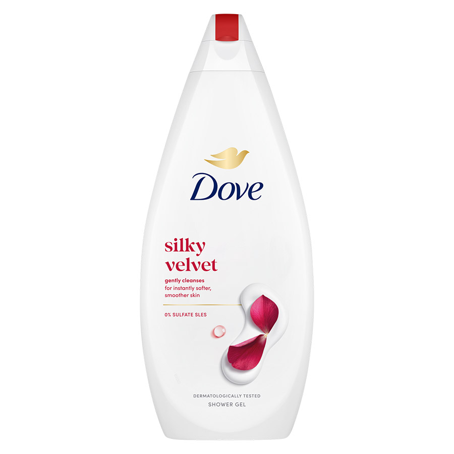 Dove Αφρόλουτρο Silky Velvet 720ml.