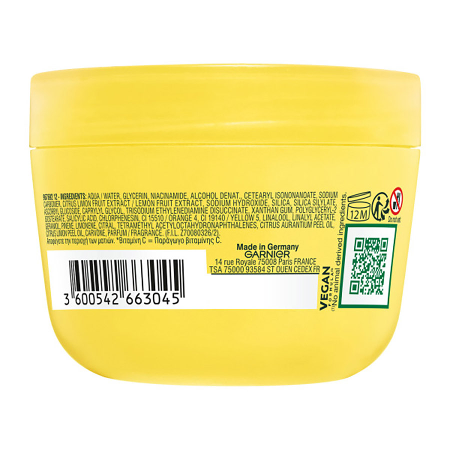 L'oreal Garnier Κρέμα Sorbet Vitamin C 85ml.